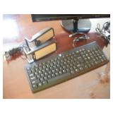 COMPUTER KEY BOARD-SPEAKERS-MONITOR-MOUSE