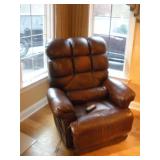 TITAN LEATHER POWER LIFT RECLINER W/ REMOTE