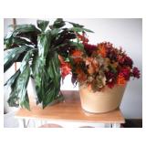 2) ARTIFICAL 28 INCH TALL PLANTS