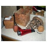 WASTE BASKET-SHELF-SOAP DISPENSER BATH DECORATIONS