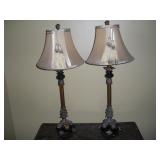(3) TABLE LAMPS 32IN TALL