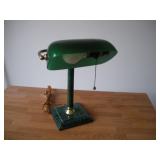 14 INCH TALL BANKERS DESK LAMP