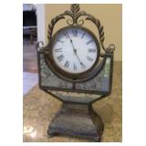 STANDING MANTEL CLOCK BATTERY OPERATED 24 IN TALL