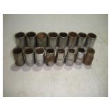 CRAFTSMAN ASSORTED 1/2 IN DRIVE SOCKETS
