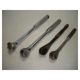 (2) 3/8 AND 1/2 IN DRIVE RATCHETS