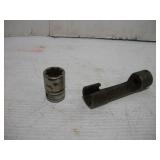 MAC 3/8 DRIVE 3/4 LINE NUT SOCKET AND SNAPON--
