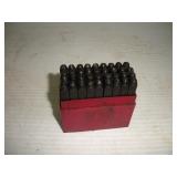 1/4 IN LETTER STAMP SET