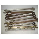 LARGE ASSORTED WRENCHES LARGEST 70MM