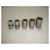 SNAPON 3/8 DRIVE  E-SOCKETS E10 TO E18