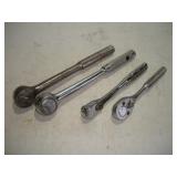 (2) 3/8 AND 1/2 IN DRIVE RATCHETS