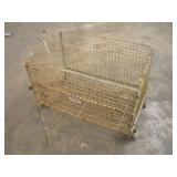 PALLETAINER JUNIOR WIRE BASKET 31X20X23