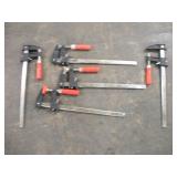 (5) 12IN BAR CLAMPS
