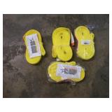 (4) 1IN X 8FT NYLON SLINGS