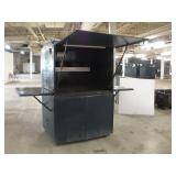 INDUSTRIAL STEEL JOB BOX / WORK STATION W/