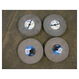 (4) 8X1 3/4 NORTON GRINDING WHEELS