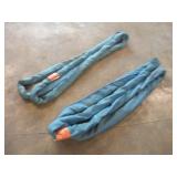 (2) 10 FT SPANSET POLYESTER SLINGS