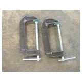 (2) 8IN C CLAMPS