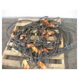 ASSORTED WIRE ROPE SLINGS VARIOUS SIZES