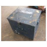 METAL JOB BOX   24X21X23