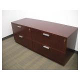 "STEELCASE" LATERAL FILING CABINET W/ KEYS