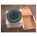 (5) SCOTCHBRITE 8IN X 1IN RADIAL BRITLE DISCS