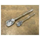 ARMSTRONG 3/8 AND WILLIAMS 1/2 IN DRIVE RATCHETS