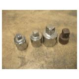 1/2IN 3/4 IN AND 1IN DRIVE ADAPTORS