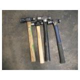(4) BALL PEEN HAMMERS