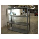 6FT INDUSTRIAL METAL SHELF 72X24X72