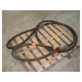 LIFTING AND TESTING 18FT WIRE ROPE SLING