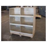 4FT WOODEN PARTS ORGANIZER