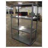 4FT INDUSTRIAL METAL SHELF   48X24X72