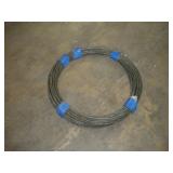 ROLL OF 1/4 IN THICK WIRE ROPE