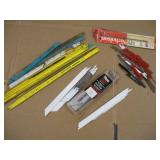 HACKSAW - SAWSALL - AND SCROLL SAW BLADES