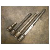 3/4 DRIVE IMPACT EXTENTIONS 4-10-12-& 15IN