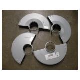 (4) 6IN GRINDER GUARDS