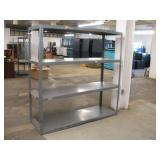 6FT INDUSTRIAL METAL SHELF 72X24X72
