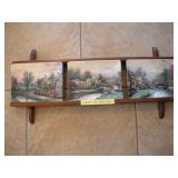THOMAS KINKADE "LAMPLIGHT VILLAGE" PLATE SET