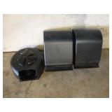 (2) PAPER TOWEL DISPENSERS AND