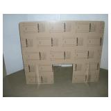 (15) CLEAR PLEXIGLASS COVID STYLE DEVIDER / SHIELD