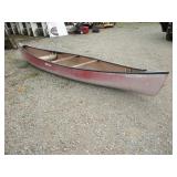 "DISCOVERY OLD TOWN" 17FT FIBERGLASS CANOE