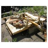WOODS 6 FT PULL BEHIND BRUSH HOG-NM