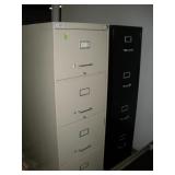 (2) 4 DRAWER FILING CABINETS