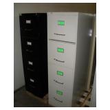 (2) 4 DRAWER FILING CABINETS