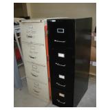 (2) 4 DRAWER FILING CABINETS