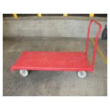 5FT DAYTON METAL DOCK CART  5FT X 2 1/2 FT