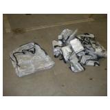 (15) CLEAR PLASTIC TOTE BAGS 2FTX2FTX5IN