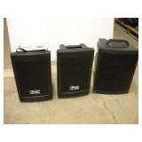 (2) ANCHOR EXPLORER PRO 8IN PA SPEAKERS W/