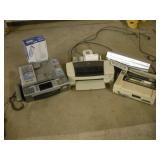 EPSON AND BROTHER PRINTER W/ FAX AND DVD--