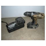 HITACHI 18V CORDLESS  1/2 IN DRILL W/
